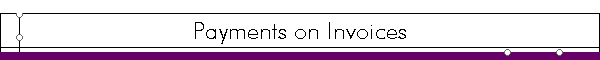 Payments on Invoices