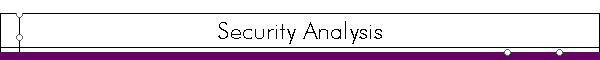 Security Analysis